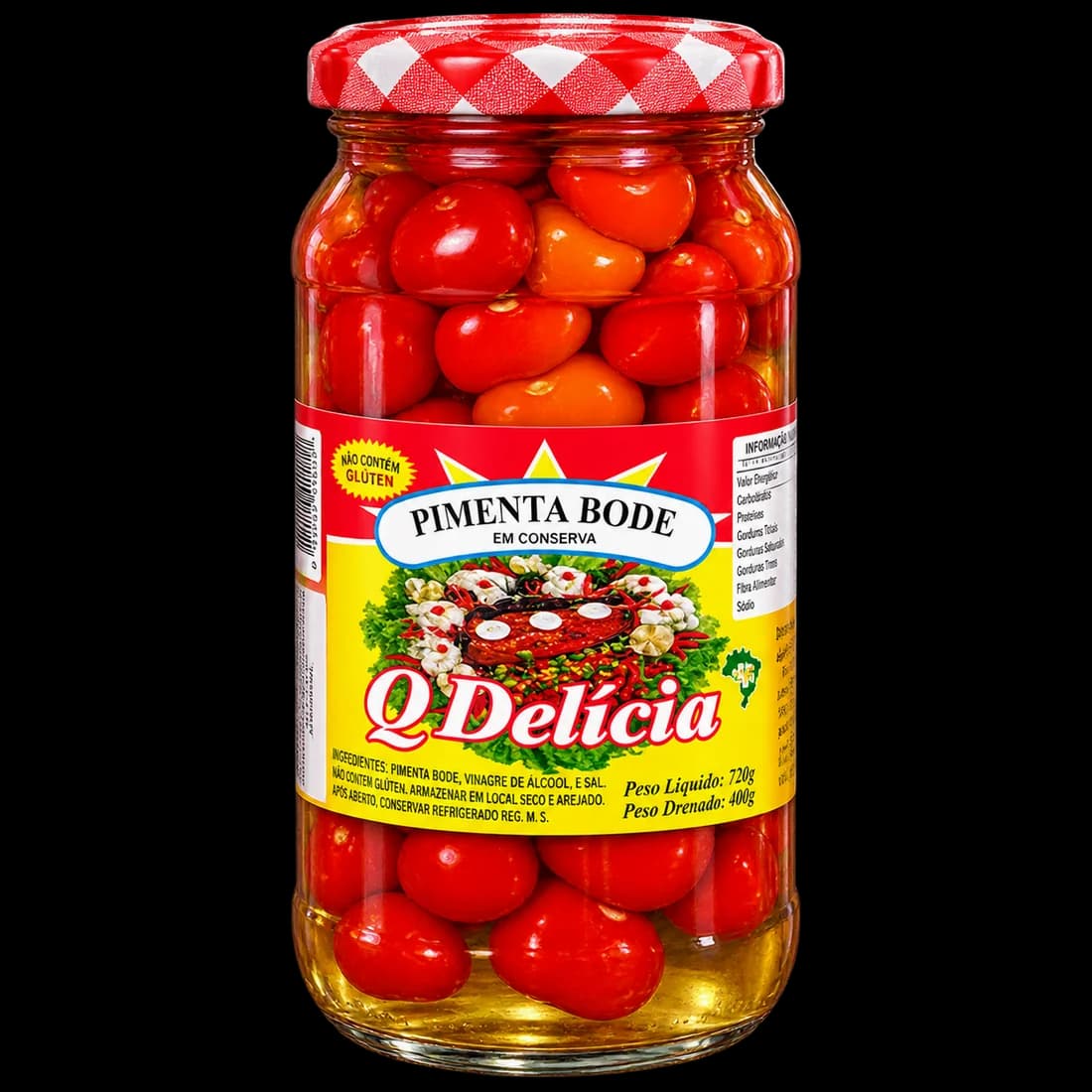 Pimenta Bode em Conserva